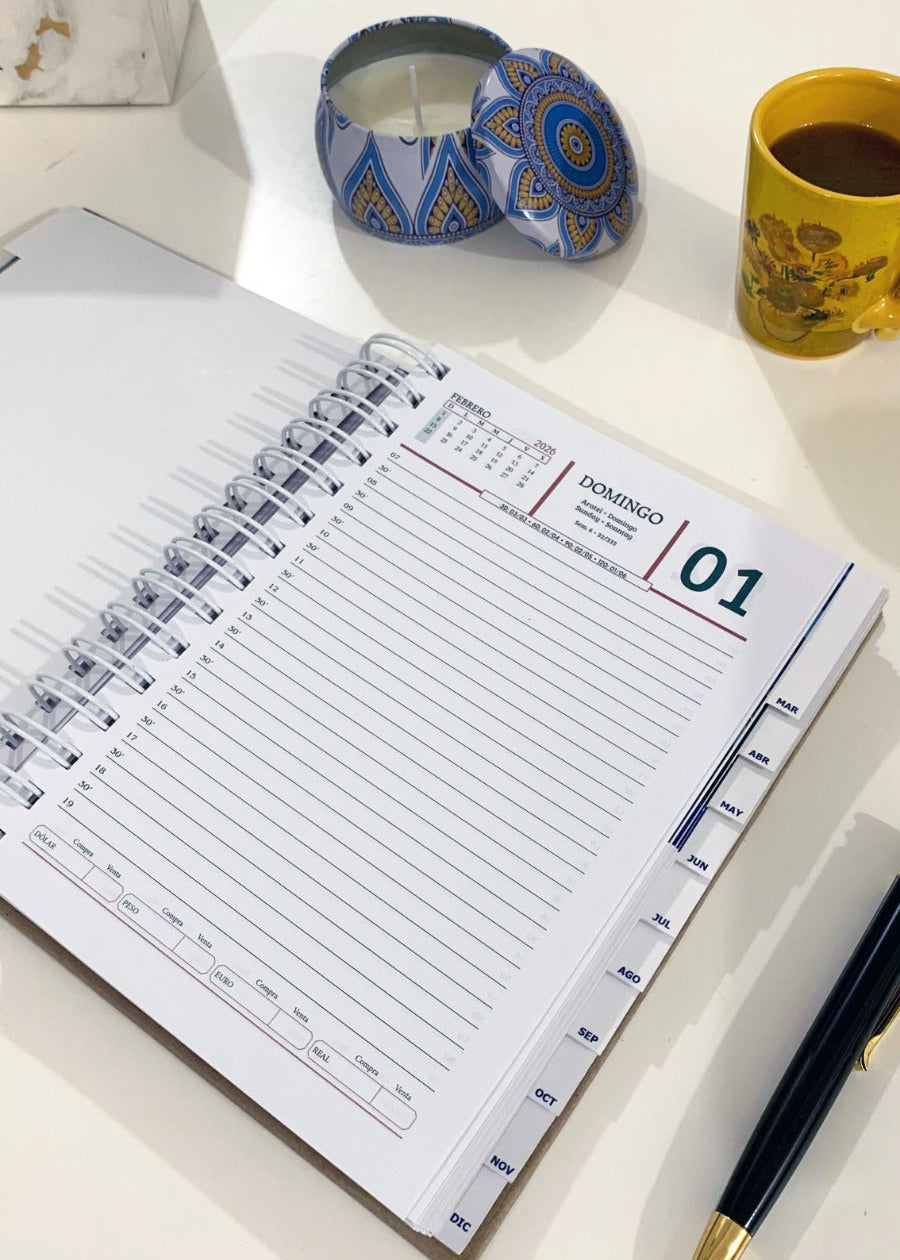 Agenda Van Gogh Premium 2026