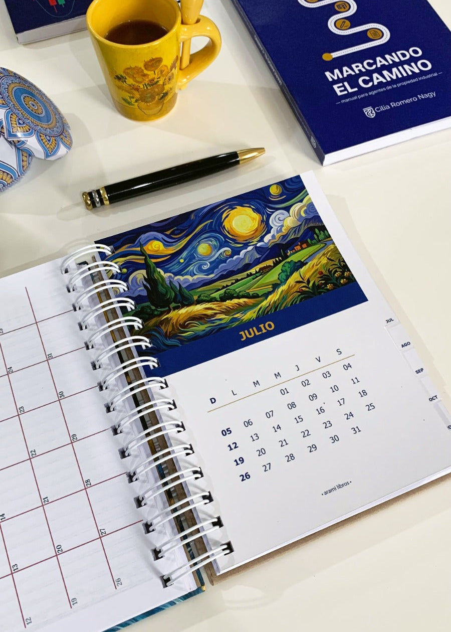 Agenda Van Gogh Premium 2026