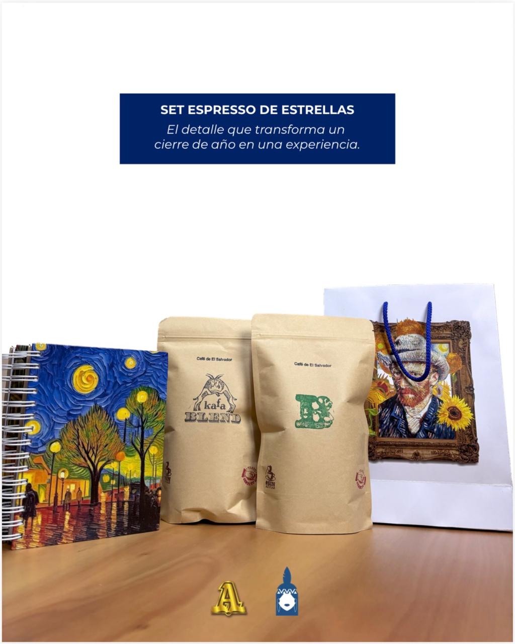 Set Espresso de Estrellas