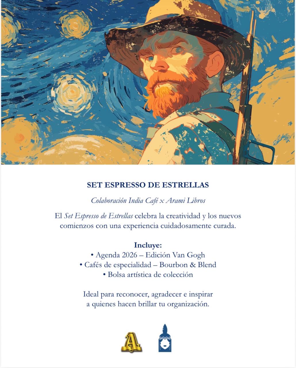 Set Espresso de Estrellas